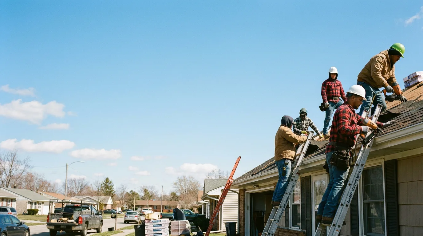 Roofing in Clay City, IL near me